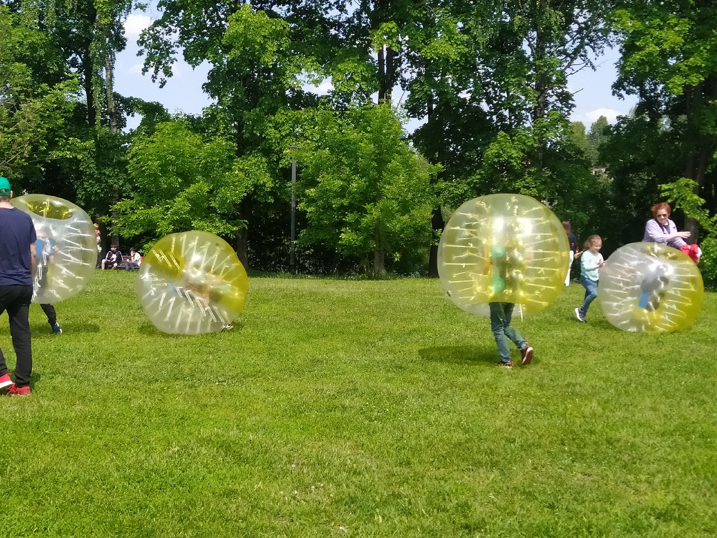 Бампербол, шар, игра, футбол, праздник