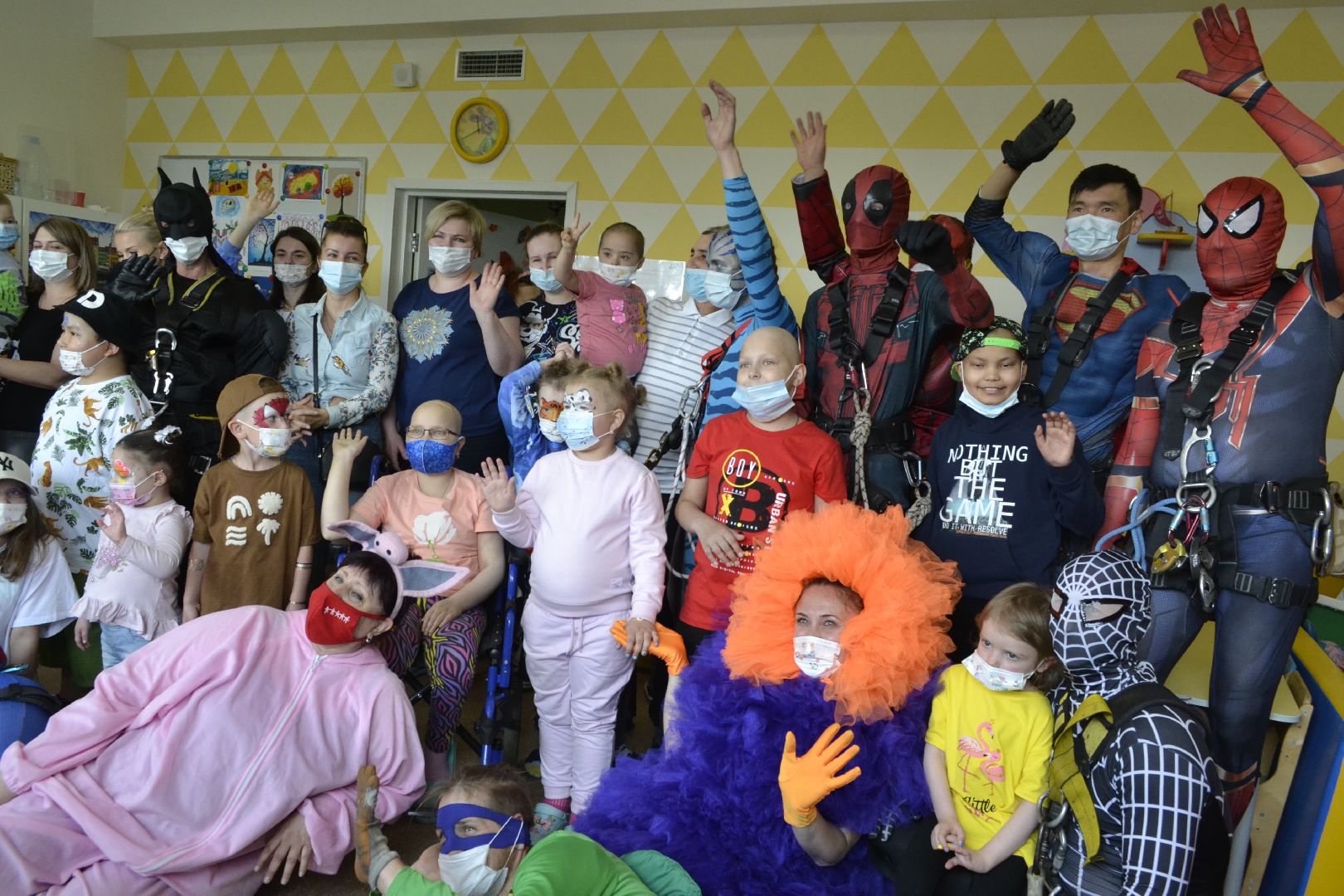 Балашиха, Подмосковье, День защиты детей, МООД, альпинисты, фонды, волонтёры