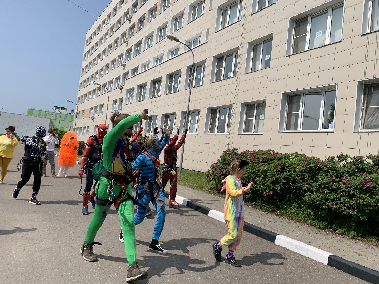 Балашиха, Подмосковье, День защиты детей, МООД, альпинисты, фонды, волонтёры