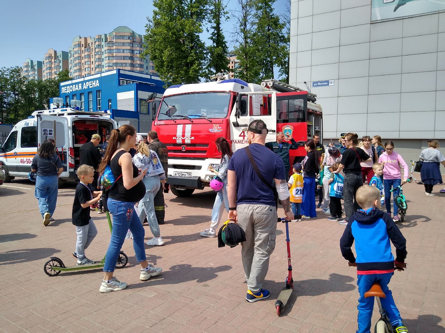 Раменское, пожарно-спасательные службы, мероприятие для детей