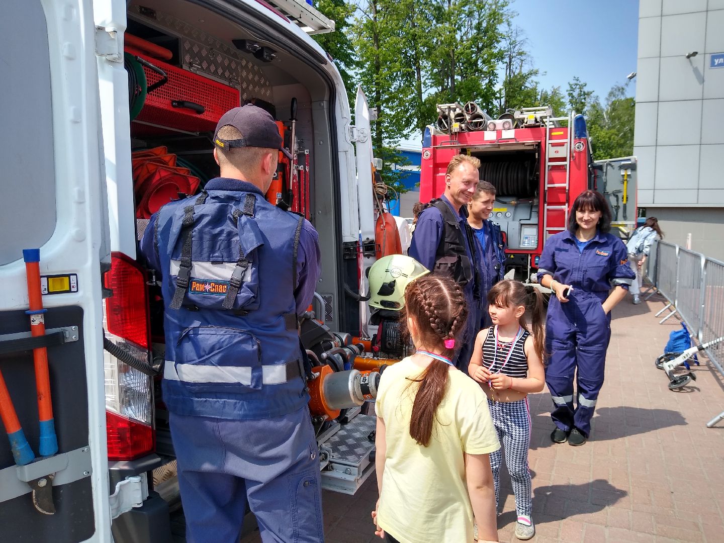 Раменское, пожарно-спасательные службы, мероприятие для детей