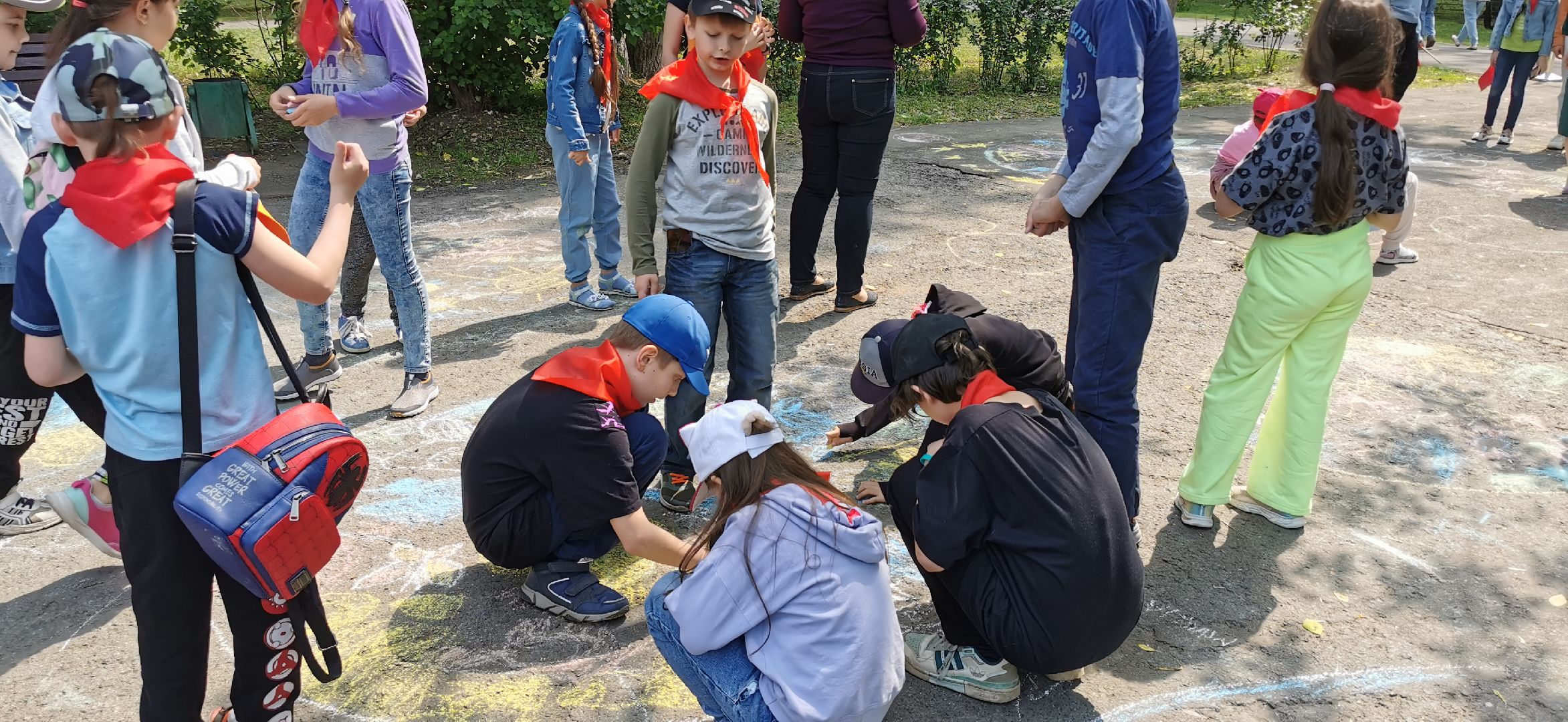 дети, парки,