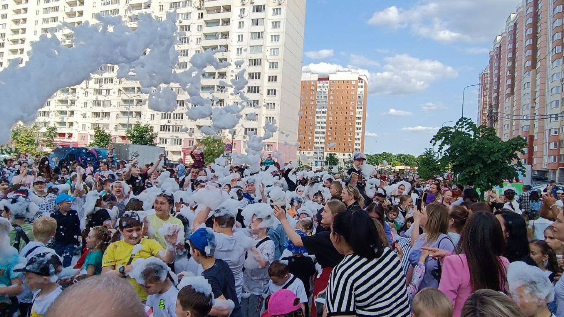 Пенная вечеринка, Домодедово