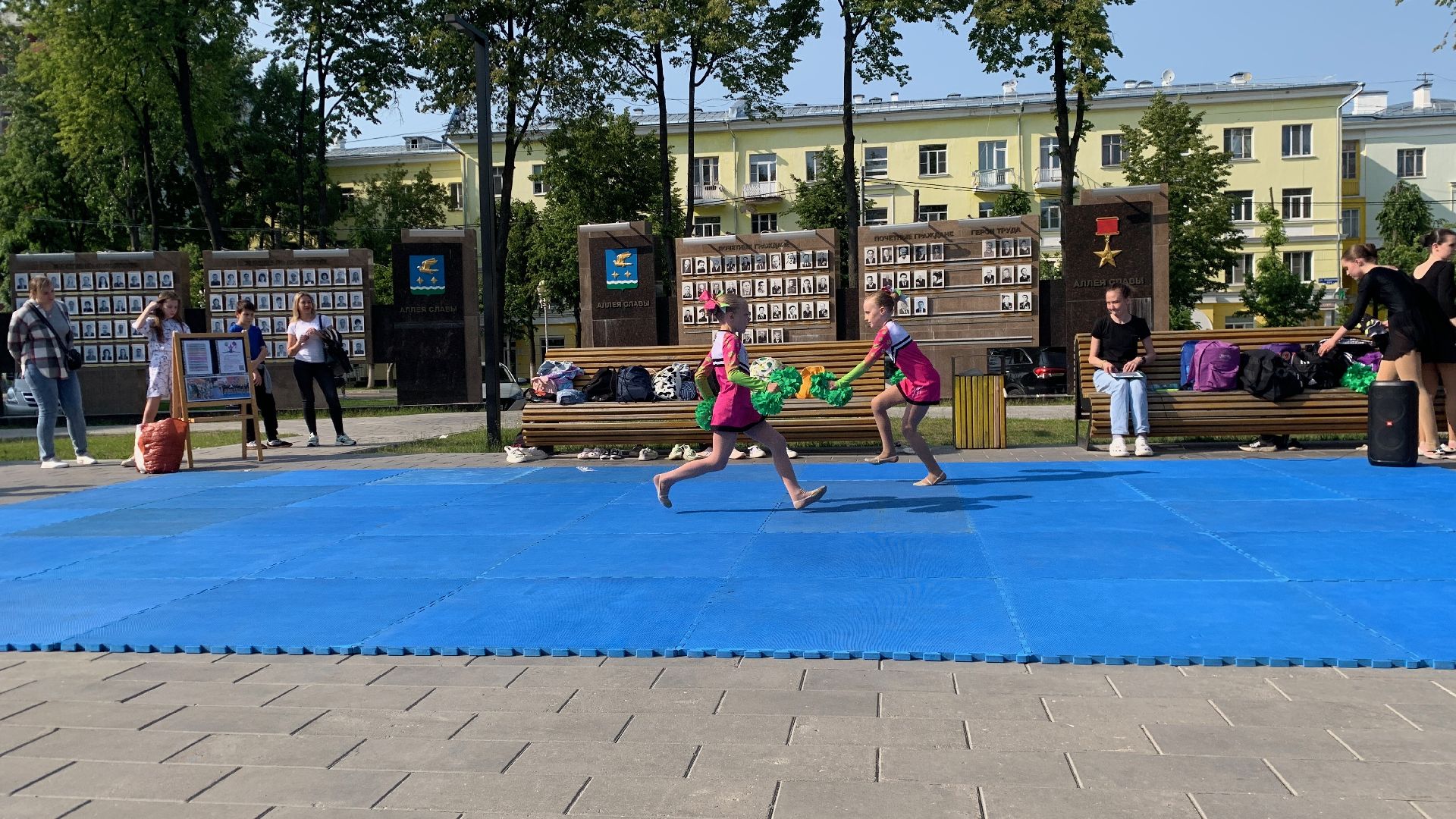 Ступино, День защиты детей, спорт, чирлинг