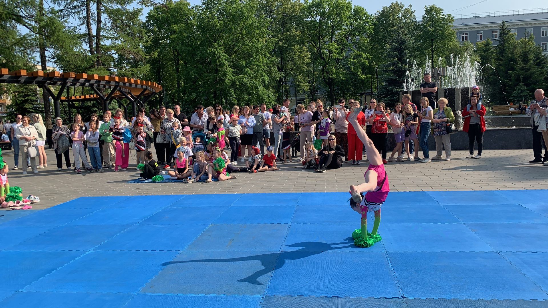 Ступино, День защиты детей, спорт, чирлинг