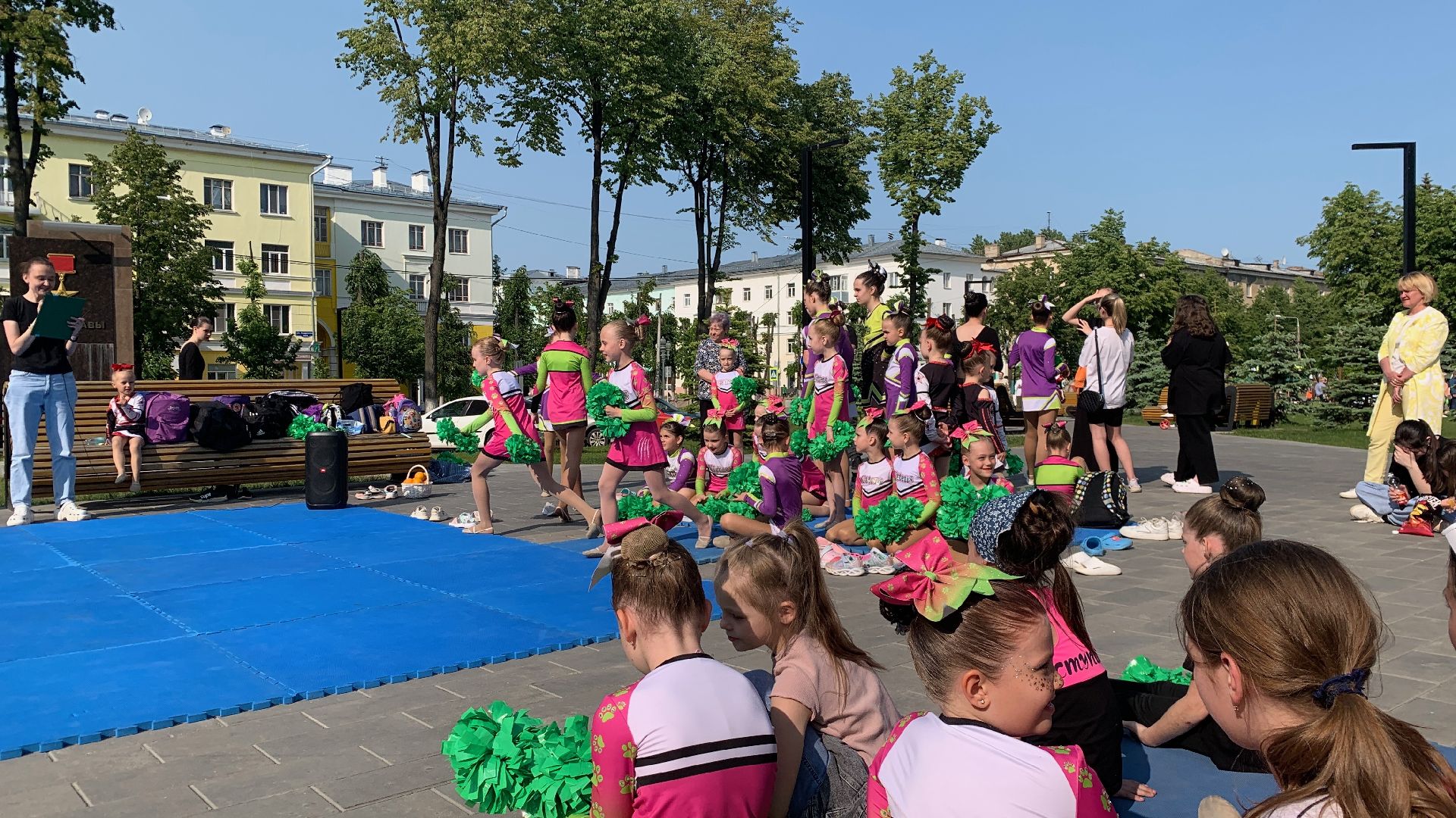 Ступино, День защиты детей, спорт, чирлинг