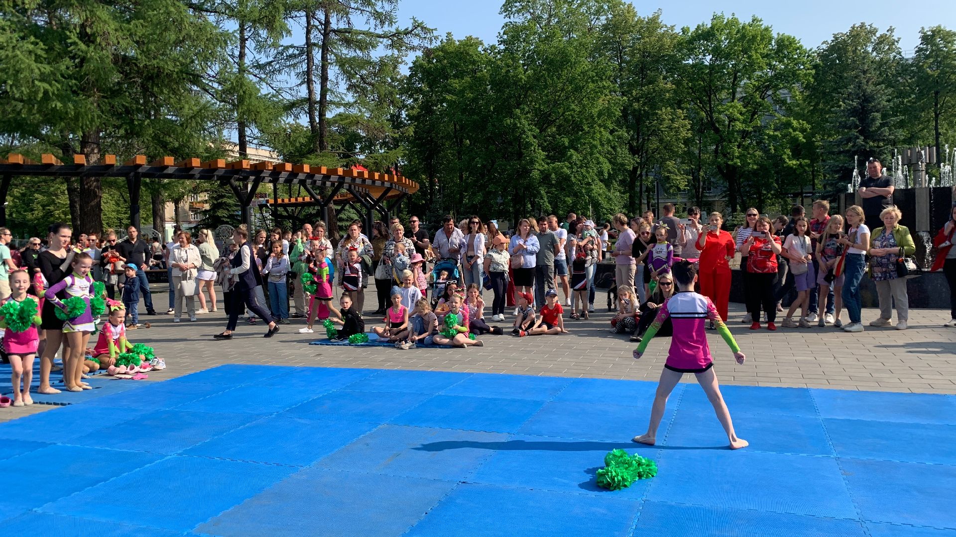 Ступино, День защиты детей, спорт, чирлинг