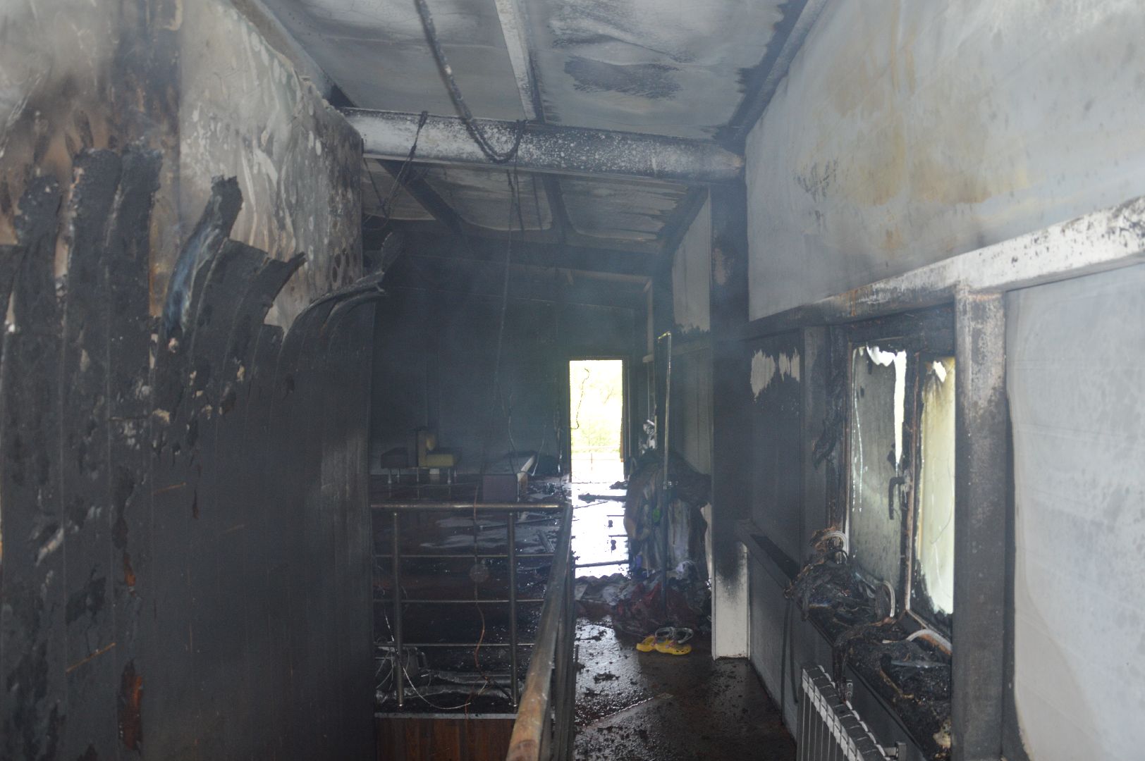 Шатура, ЧП, пожар, сгорел автосервис.