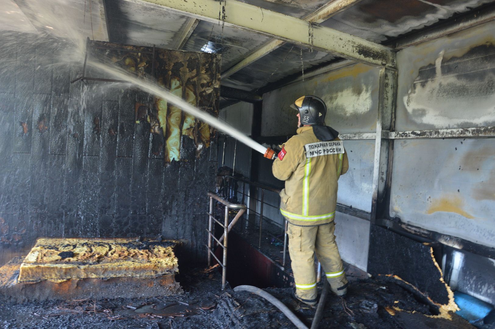 Шатура, ЧП, пожар, сгорел автосервис.