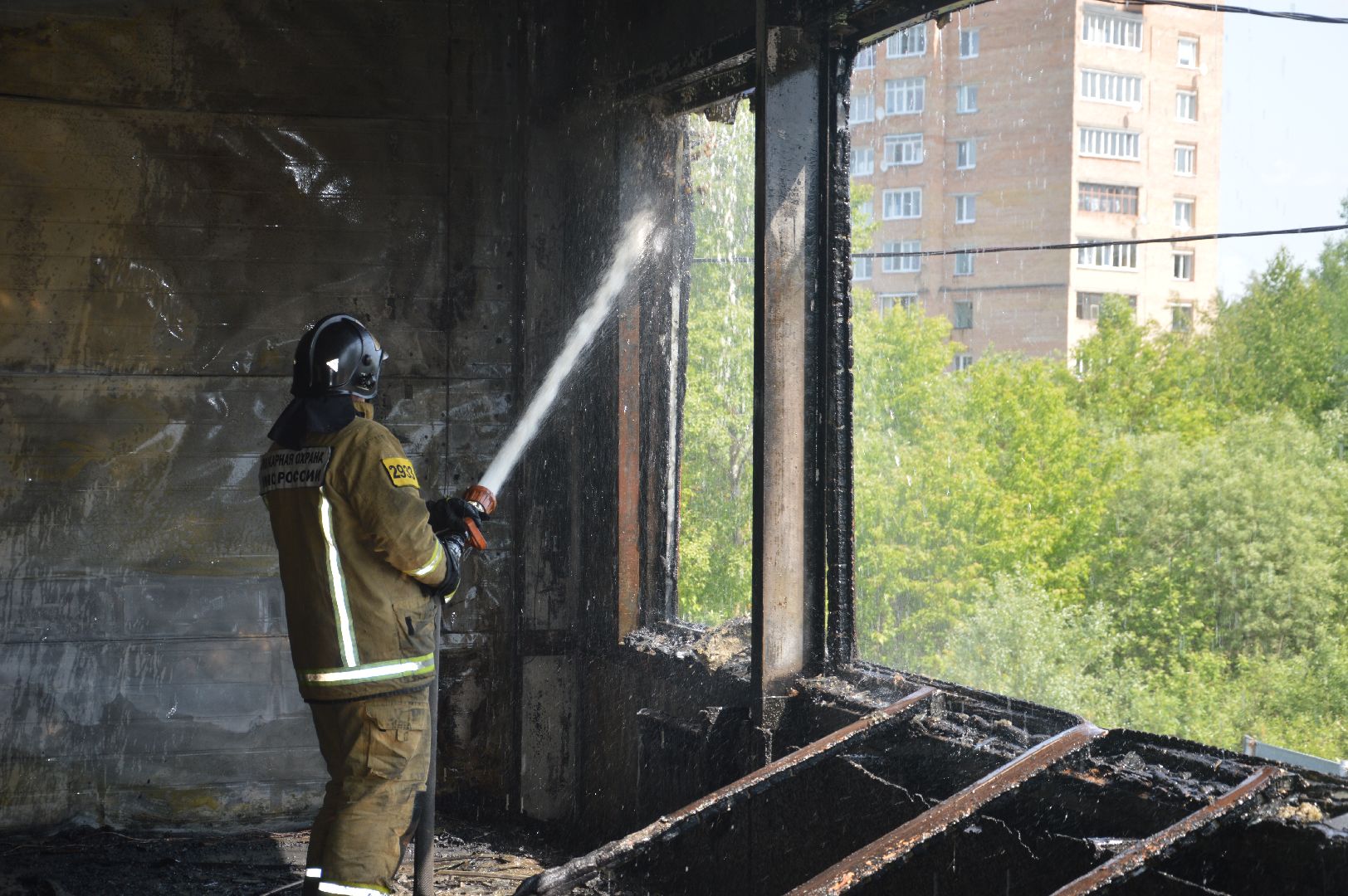 Шатура, ЧП, пожар, сгорел автосервис.
