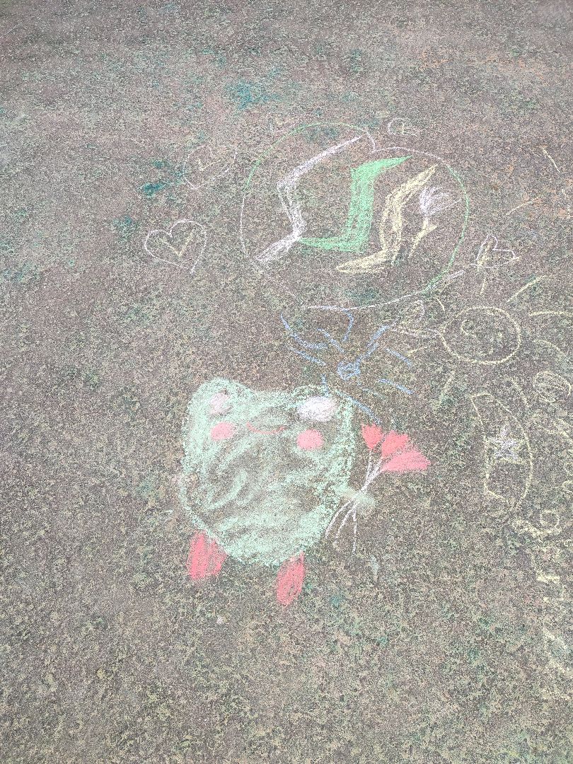 #КонкурсРисунков, #1июня, #дети, #лето, #асфальт, #ПаркПобеды, #Талдом