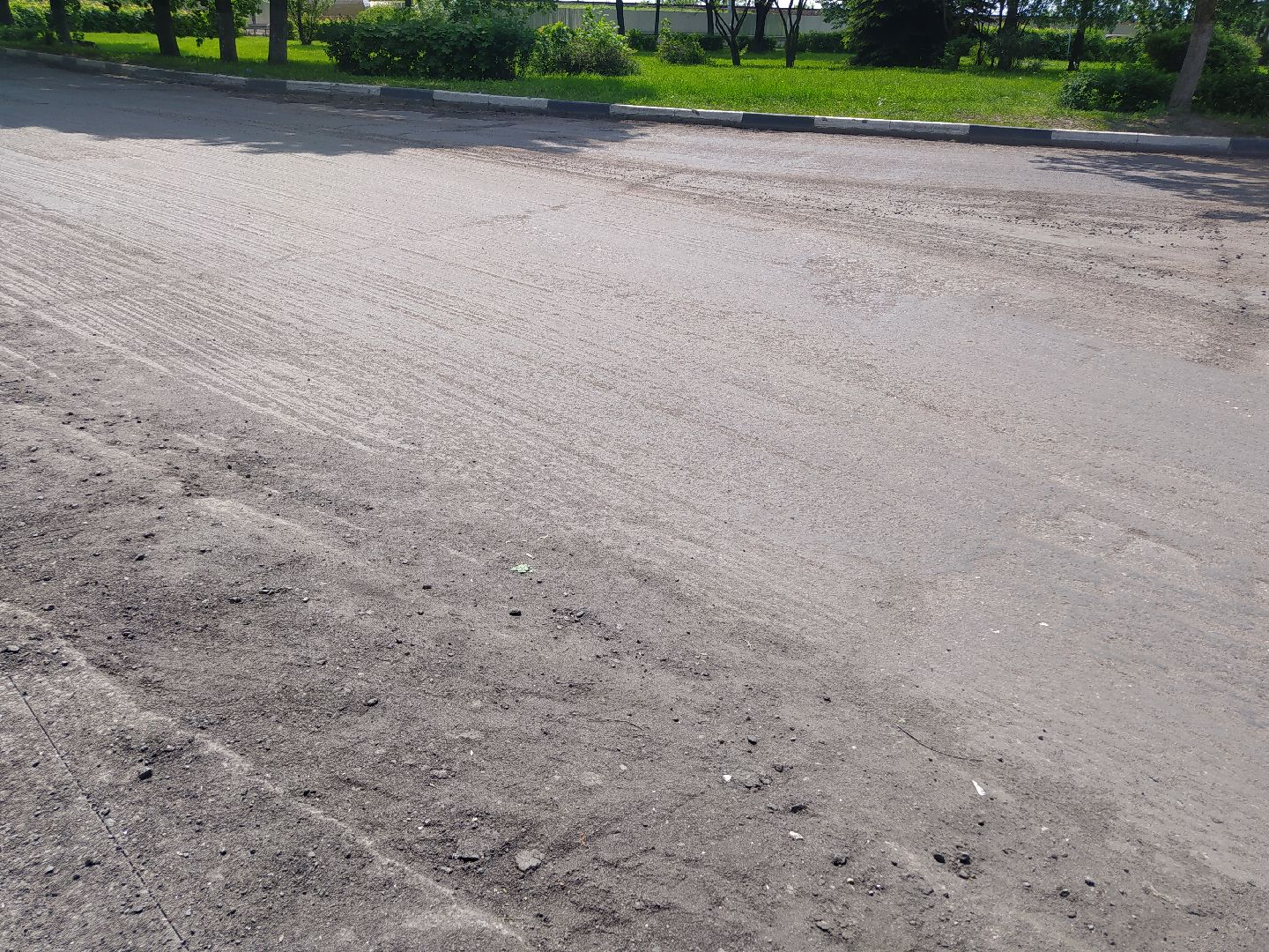 Асфальт, замена, дорога, город