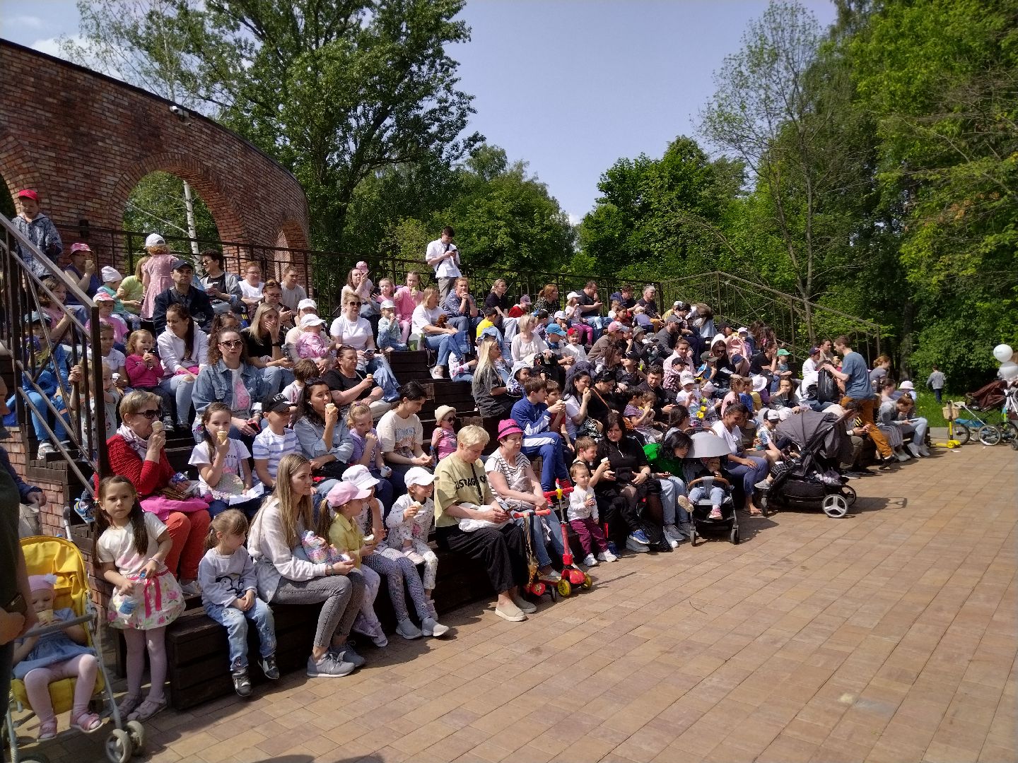 День защиты детей, Дети, парк, Мытищи