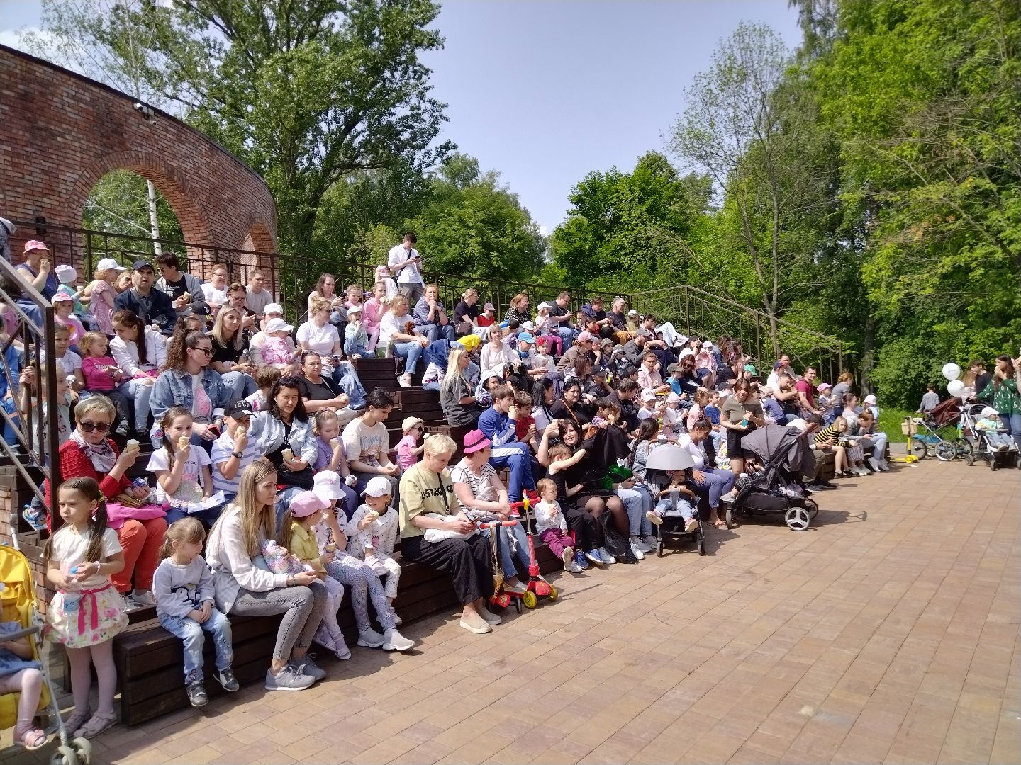 День защиты детей, Дети, парк, Мытищи