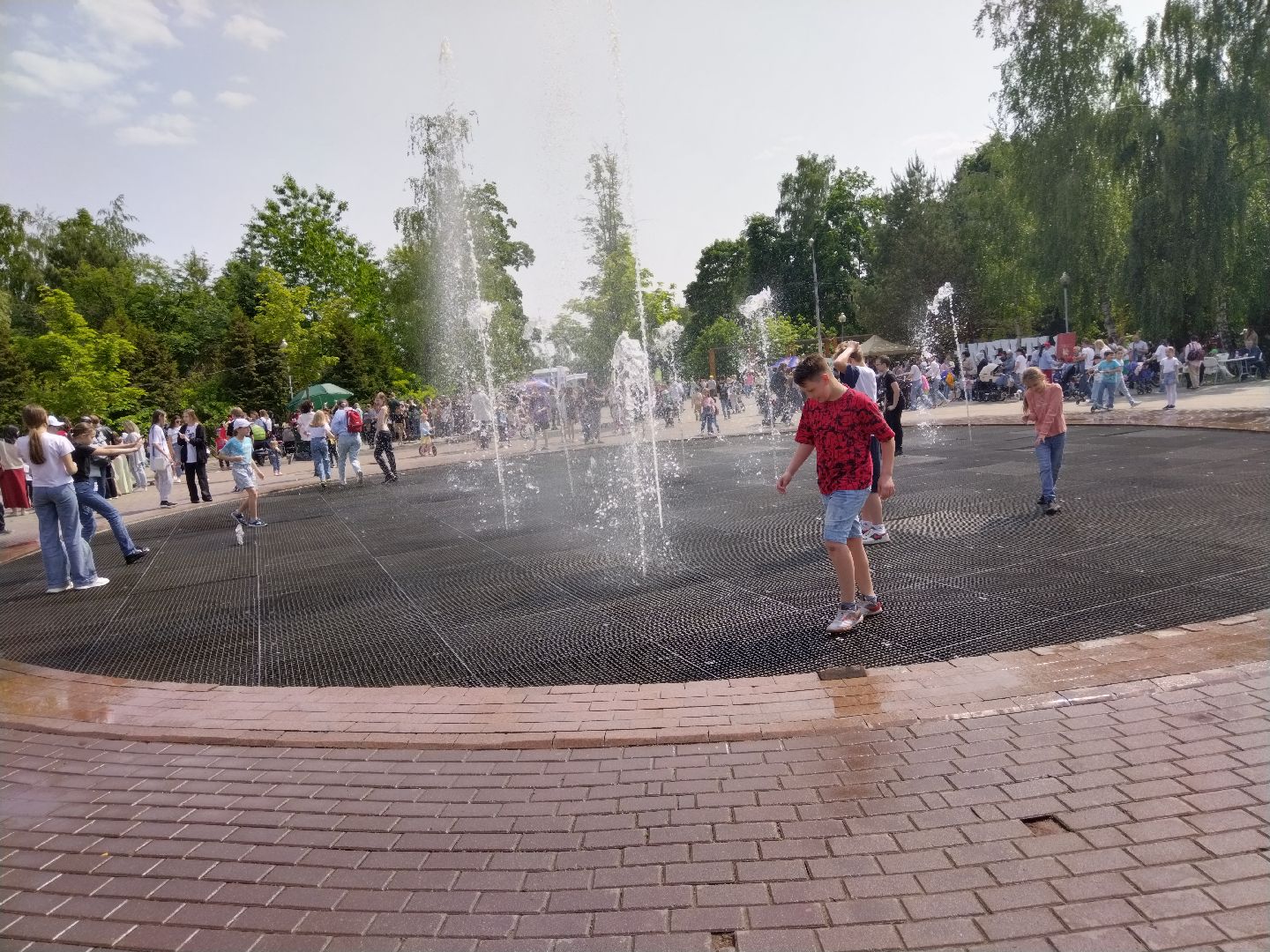 День защиты детей, Дети, парк, Мытищи