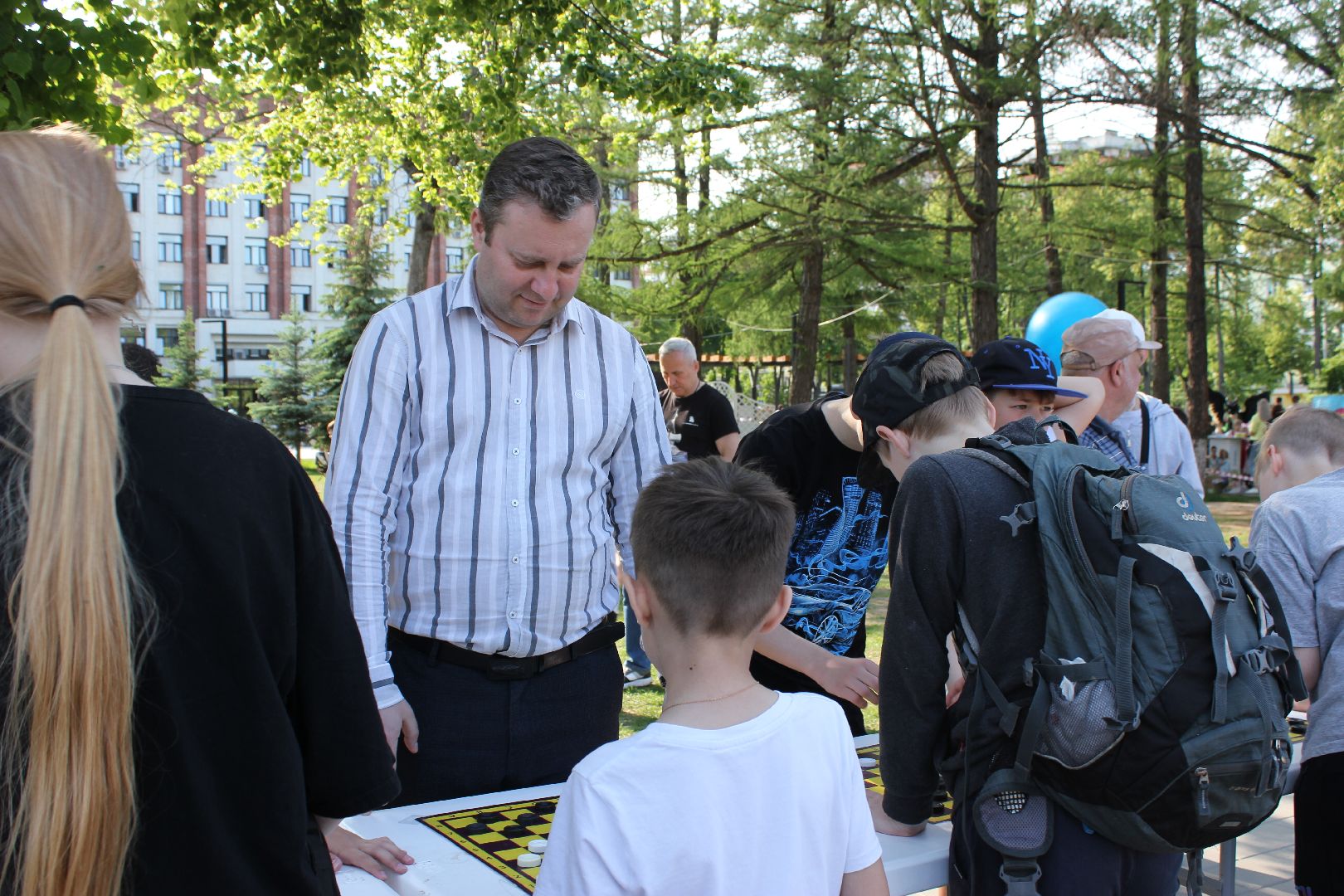 Ступино, День защиты детей, шашки