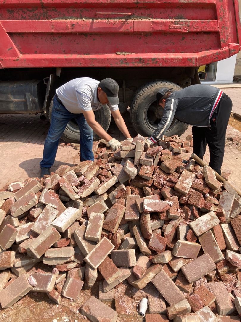 Солнечногорск, благоустройство, улица Дзержинского, Бастилия, замена плитки