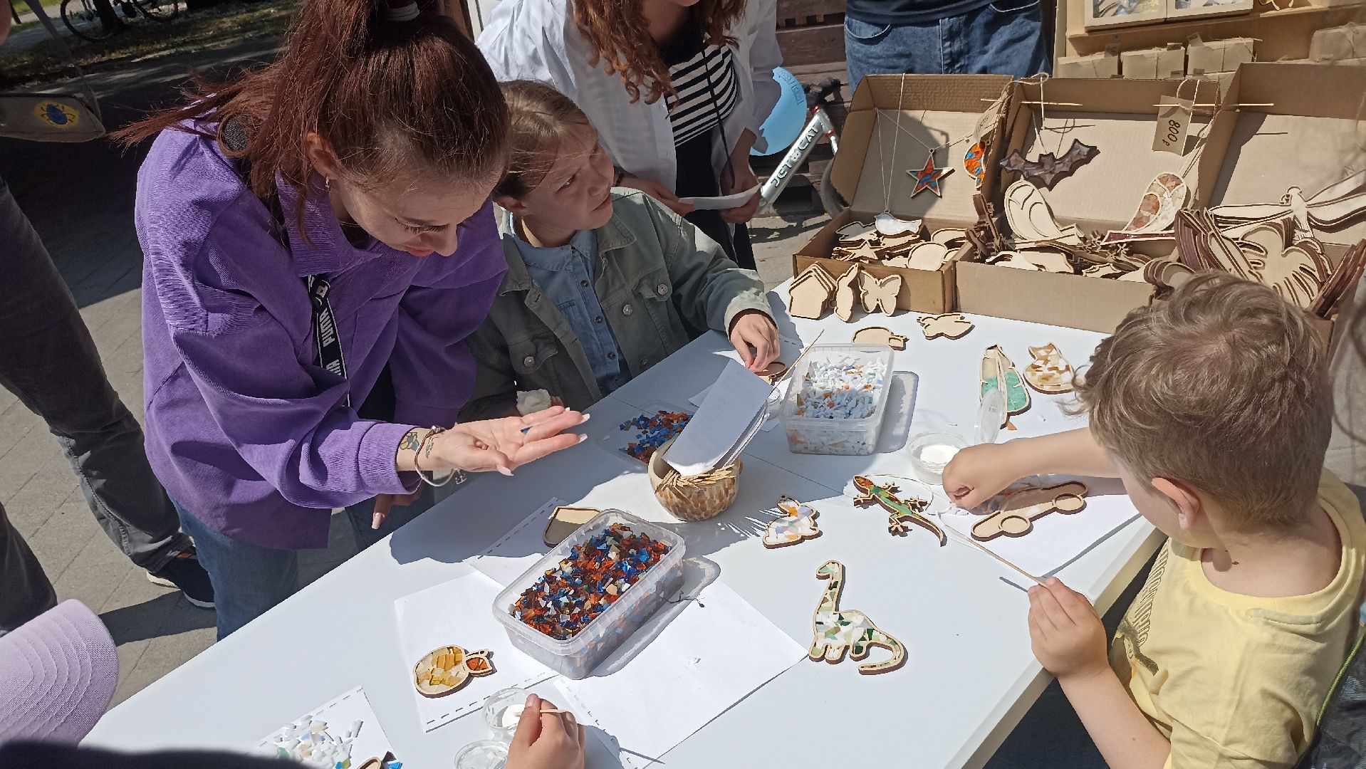 Серпухов, Подмосковье, дети, парк, лето, мастеркласс