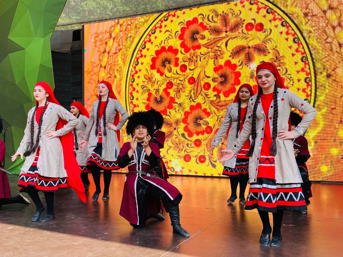 Домодедово, парк Елочки, концерт, ансамбль, творчество, дети