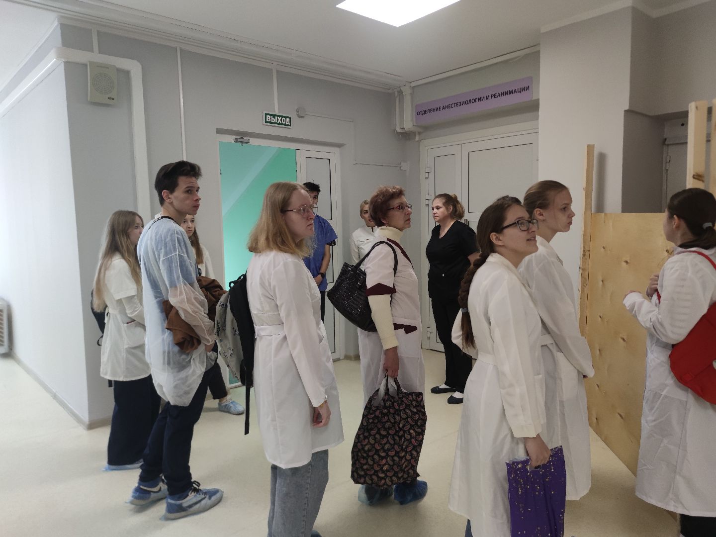Летняя практика, ФБУЗ МСЧ №9 ФМБА России, школьники, Дубна