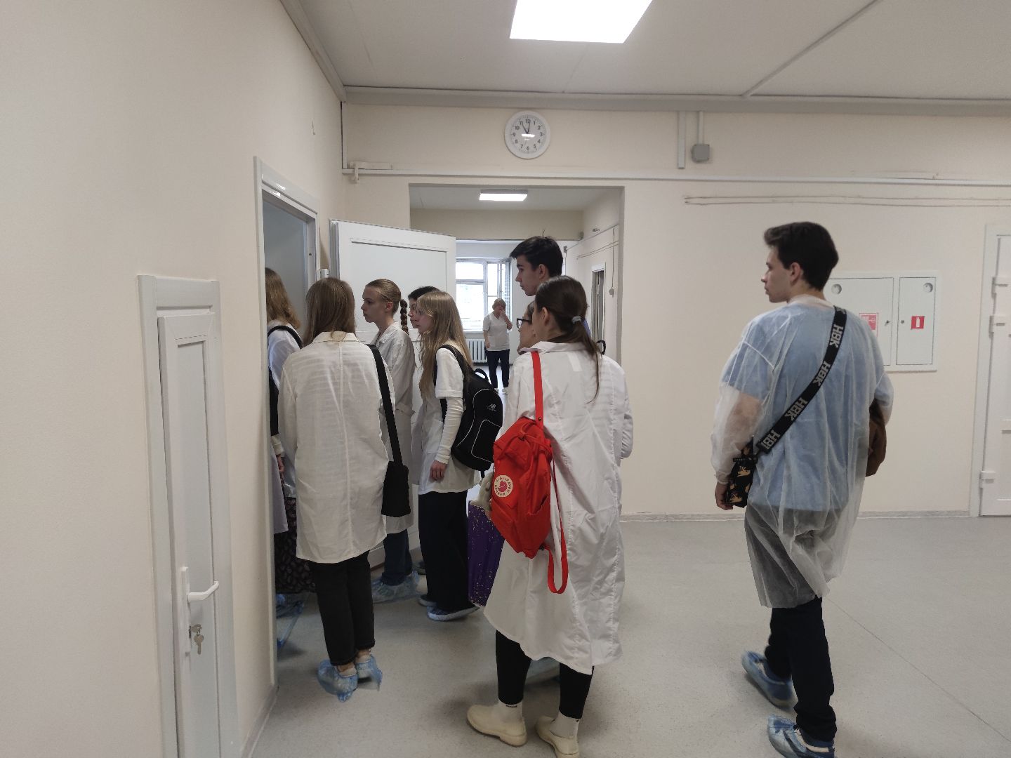 Летняя практика, ФБУЗ МСЧ №9 ФМБА России, школьники, Дубна