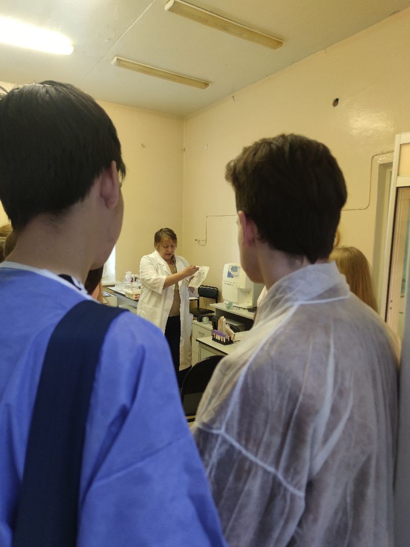 Летняя практика, ФБУЗ МСЧ №9 ФМБА России, школьники, Дубна