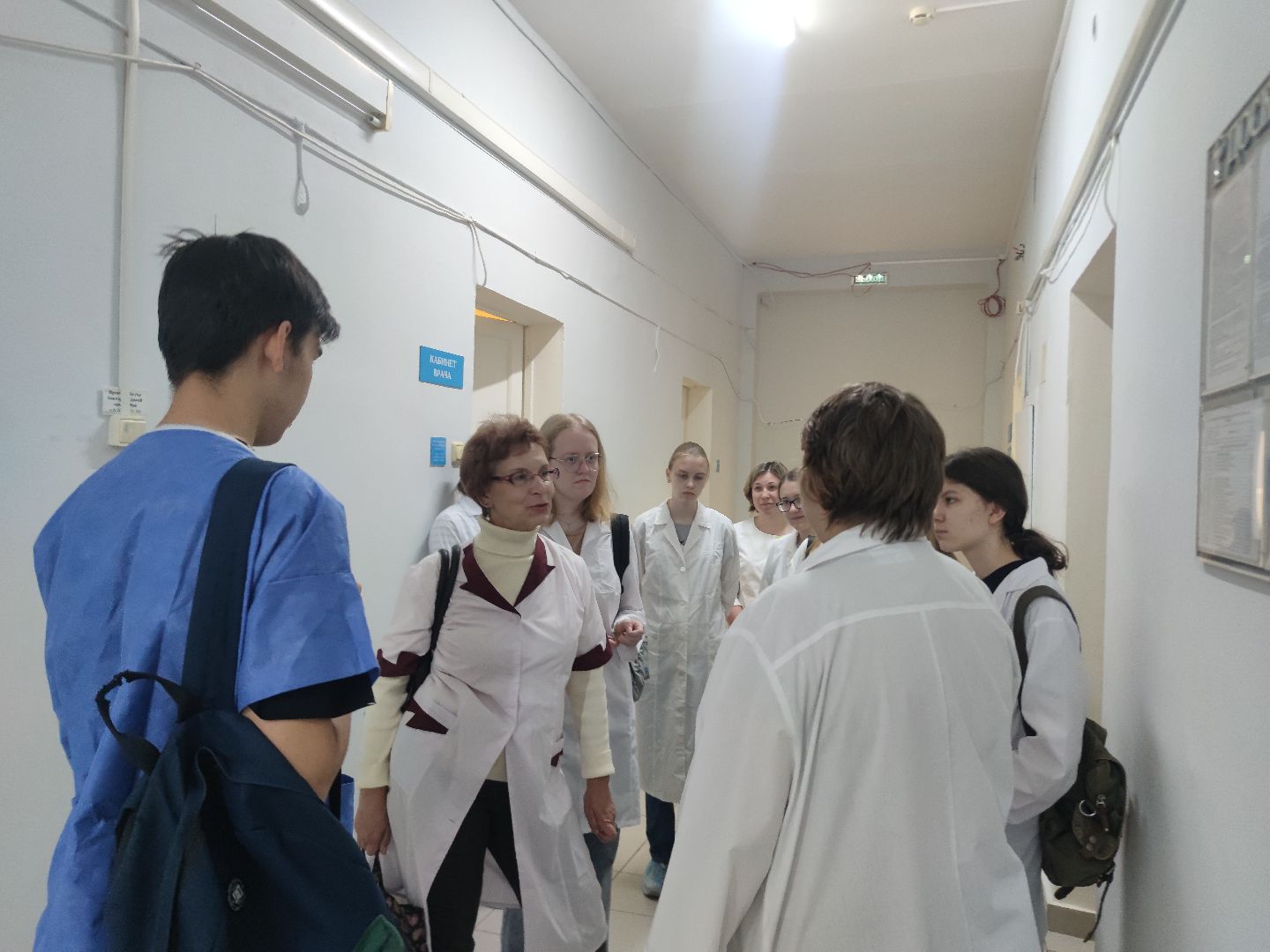 Летняя практика, ФБУЗ МСЧ №9 ФМБА России, школьники, Дубна