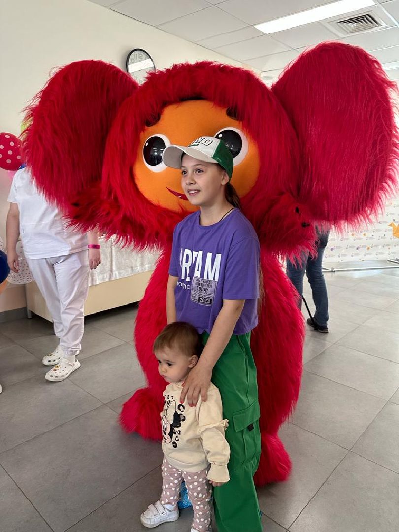 Чебурашка, Наро-Фоминский перинатальный центр, лето