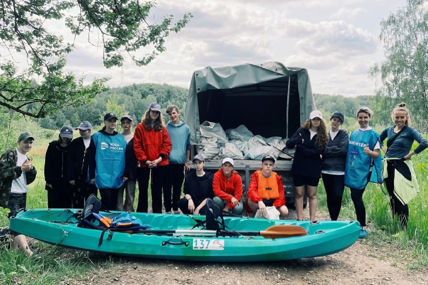 руза, вода России, экология, мусор, волонтеры