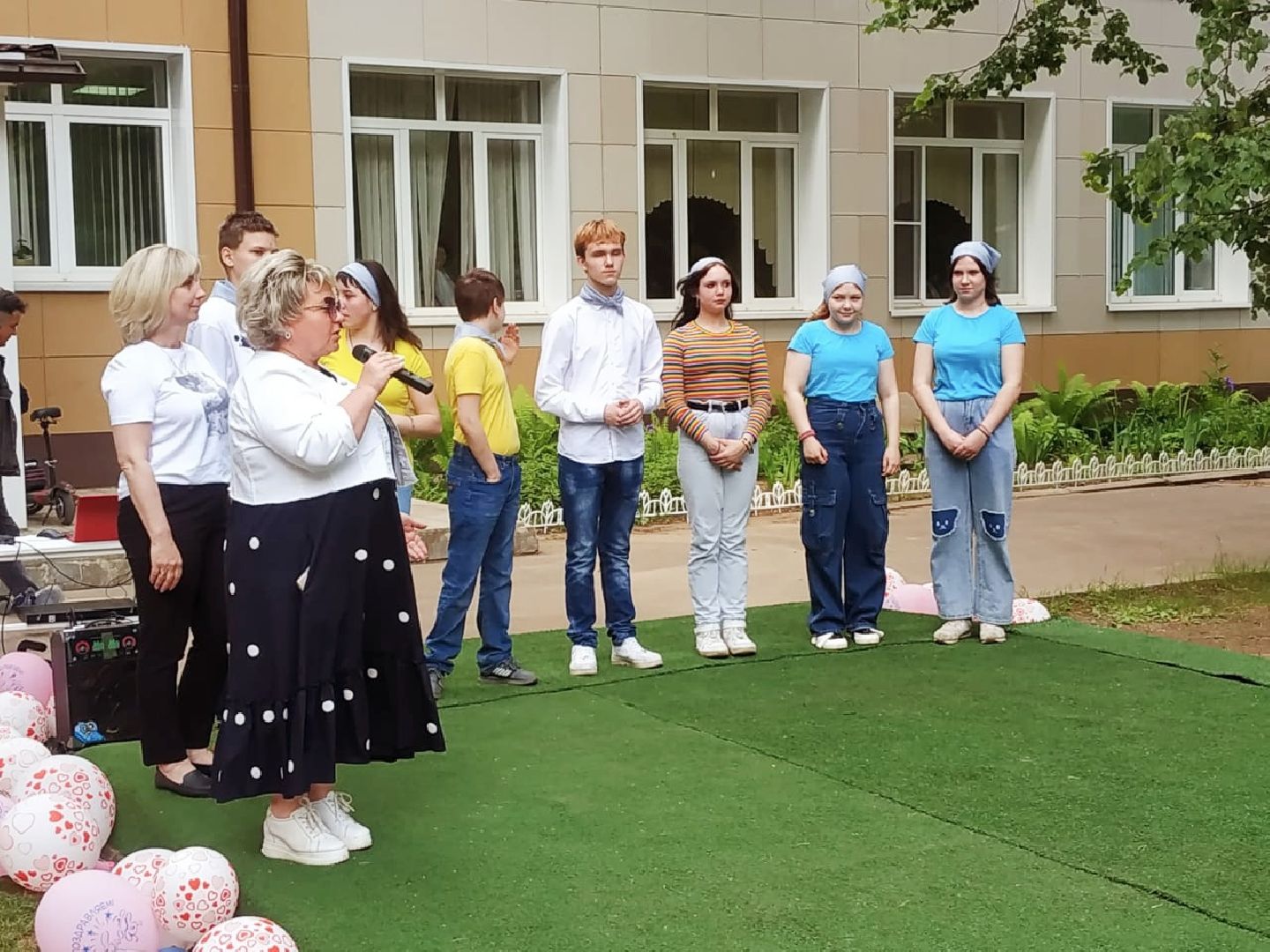 дети, концерт, конный спорт,