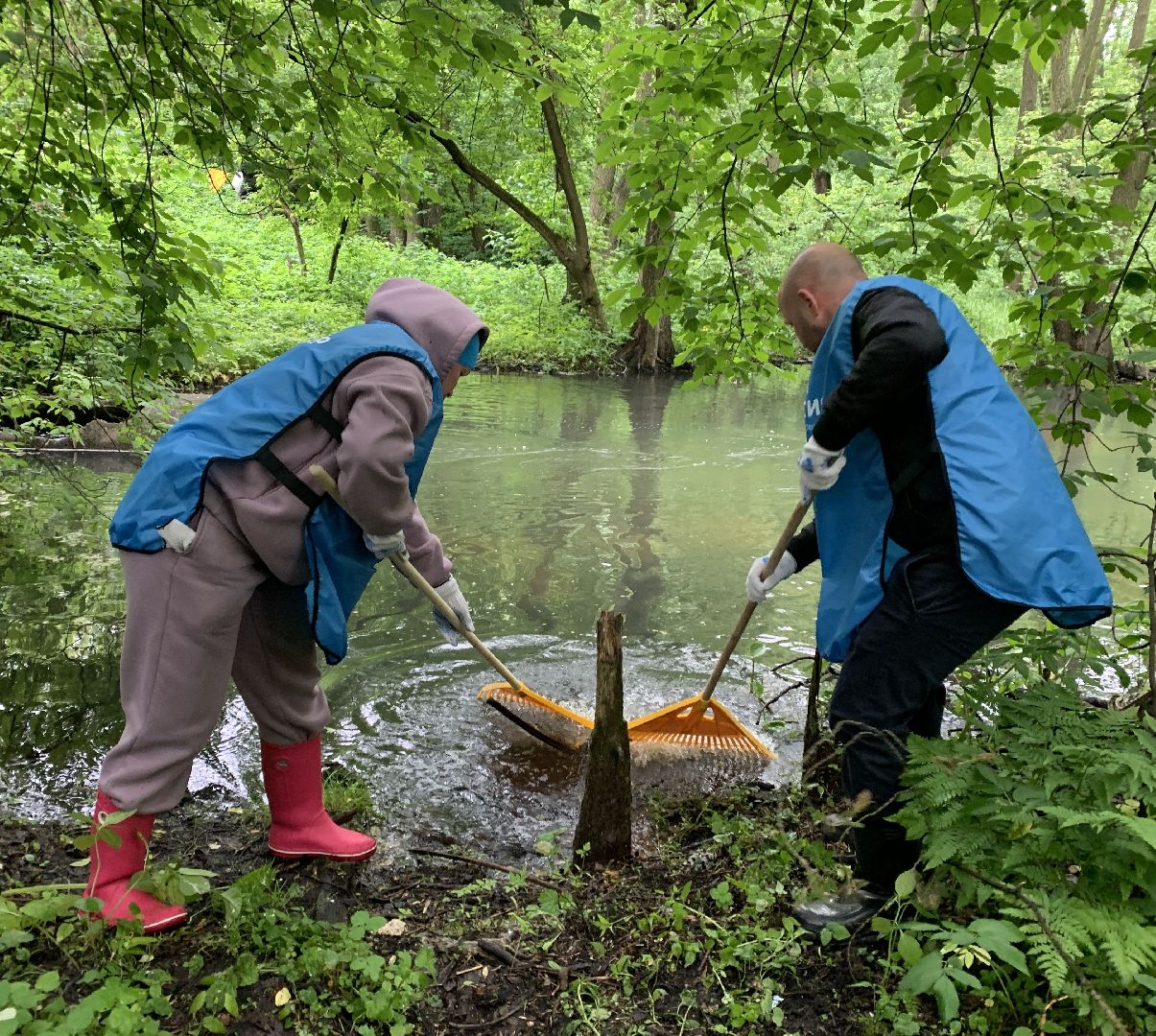 Балашиха, Подмосковье, экология, акция, Вода России, реки