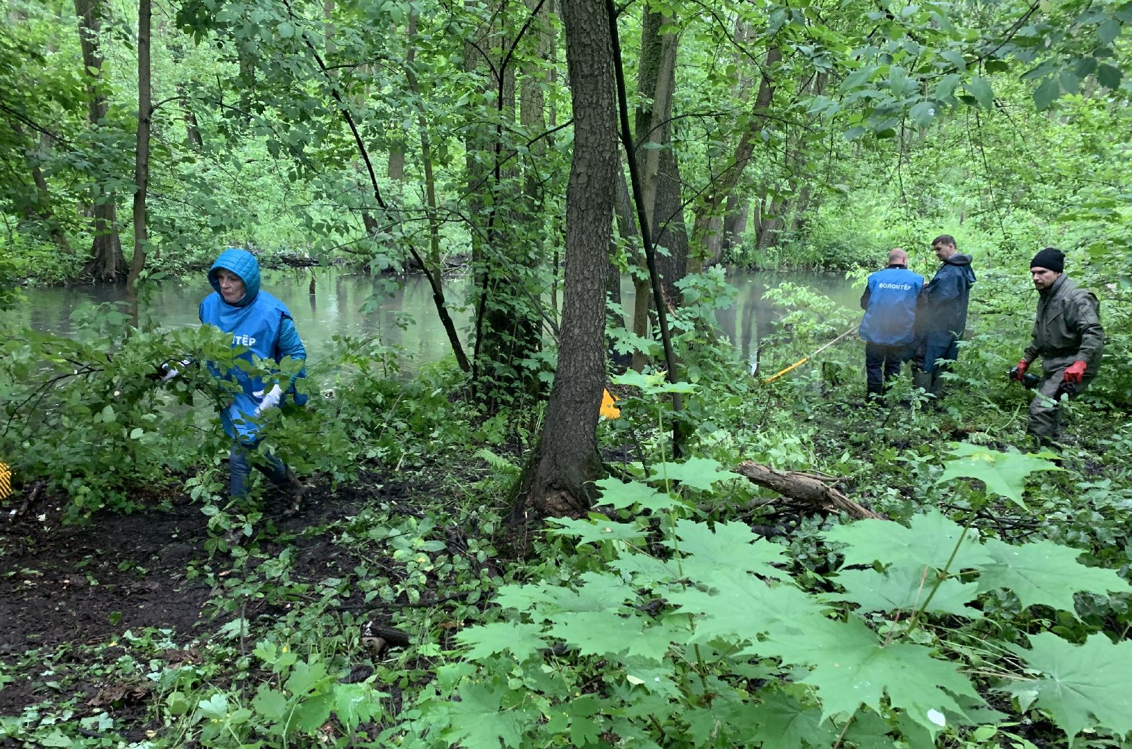 Балашиха, Подмосковье, экология, акция, Вода России, реки