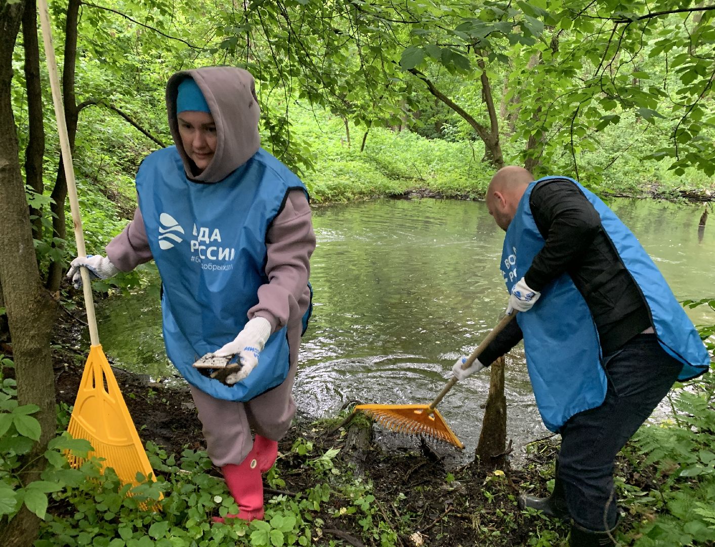 Балашиха, Подмосковье, экология, акция, Вода России, реки