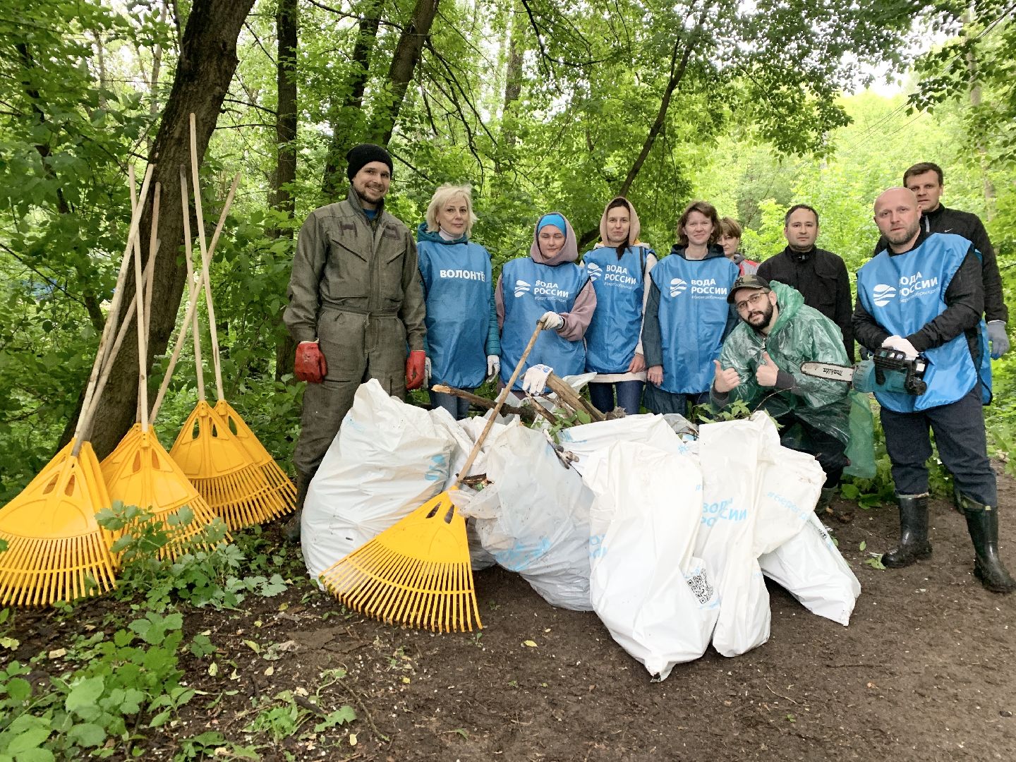 Балашиха, Подмосковье, экология, акция, Вода России, реки