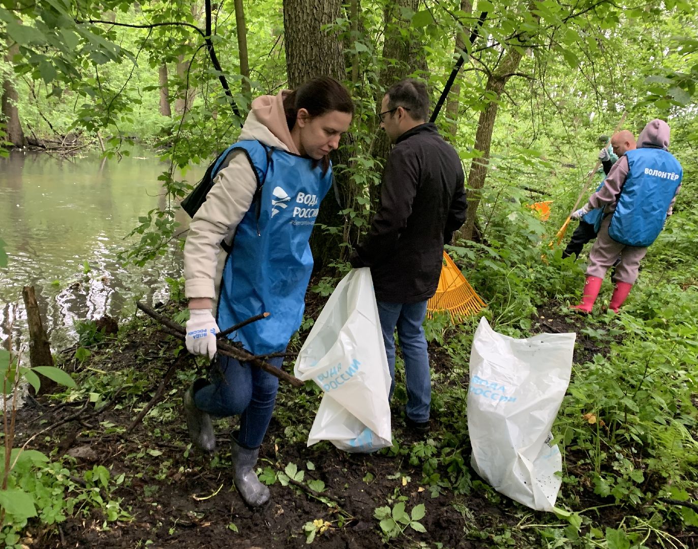 Балашиха, Подмосковье, экология, акция, Вода России, реки