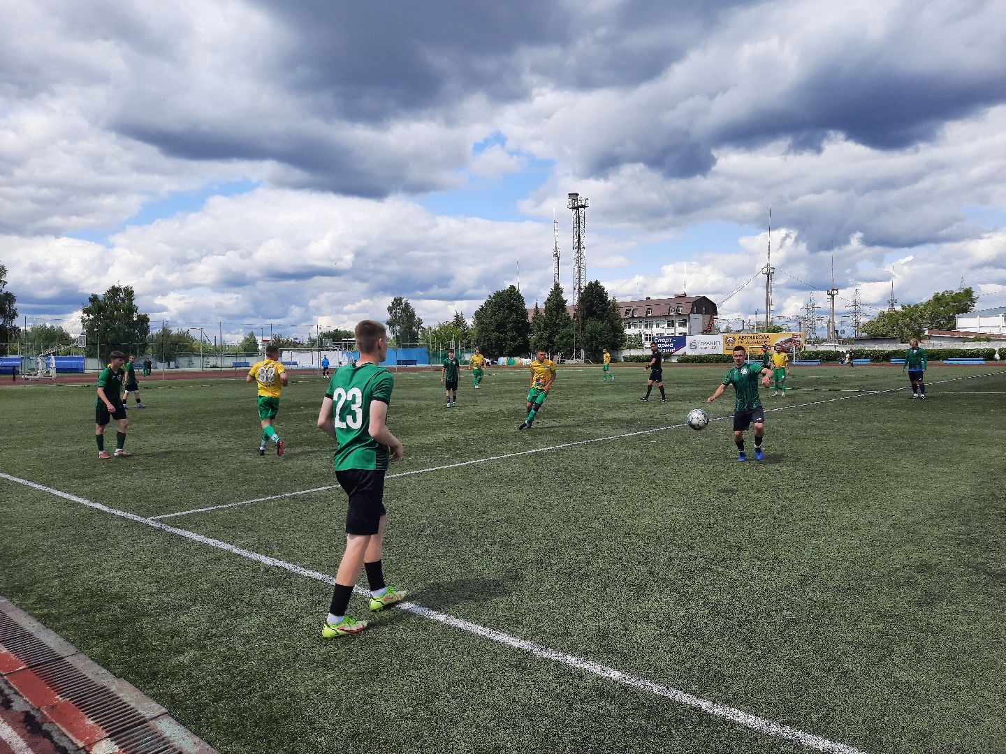 Шатура, спорт, футбол, Энергия, стадион, Данила-Мастер, НеоФарм