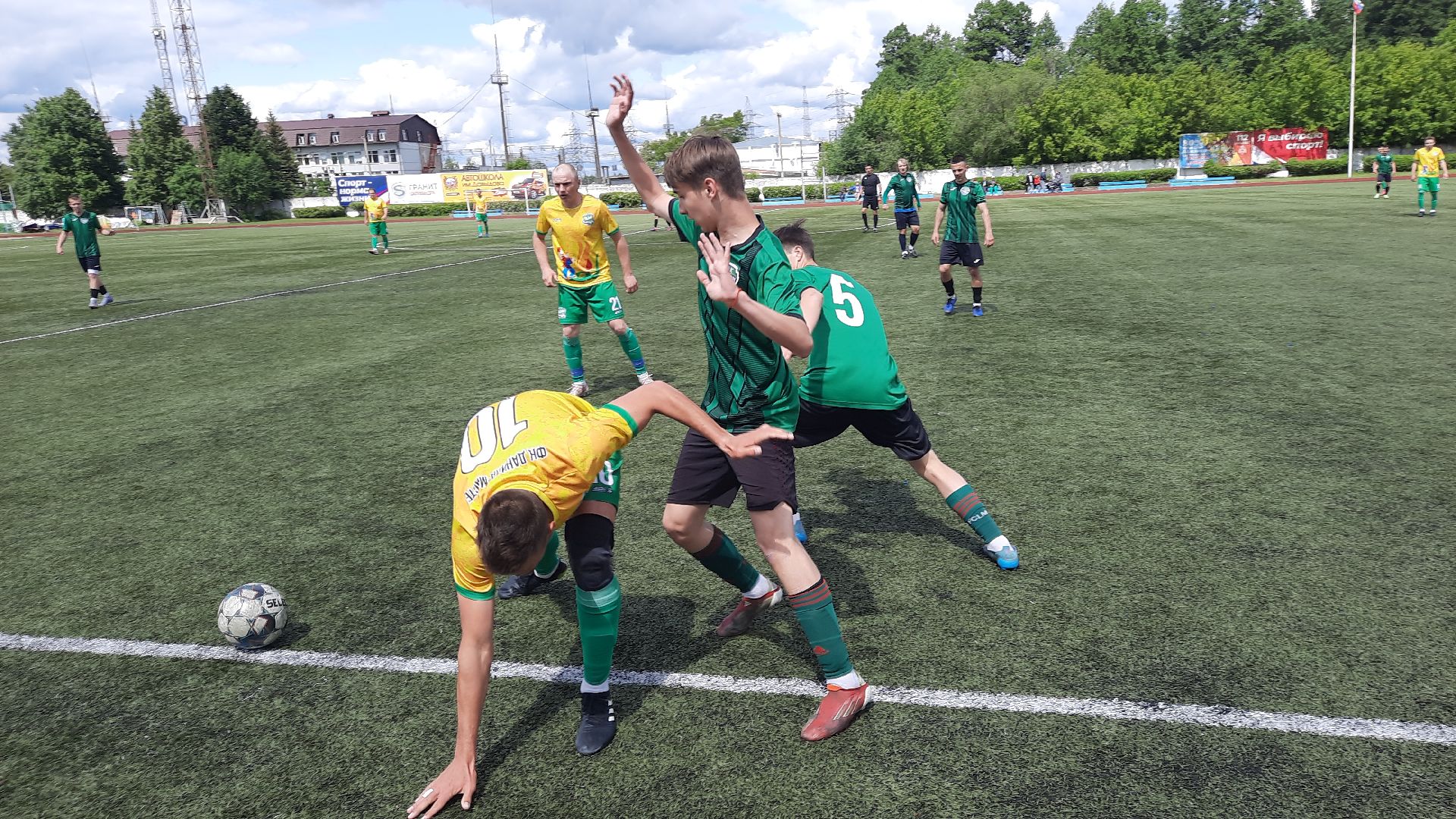 Шатура, спорт, футбол, Энергия, стадион, Данила-Мастер, НеоФарм