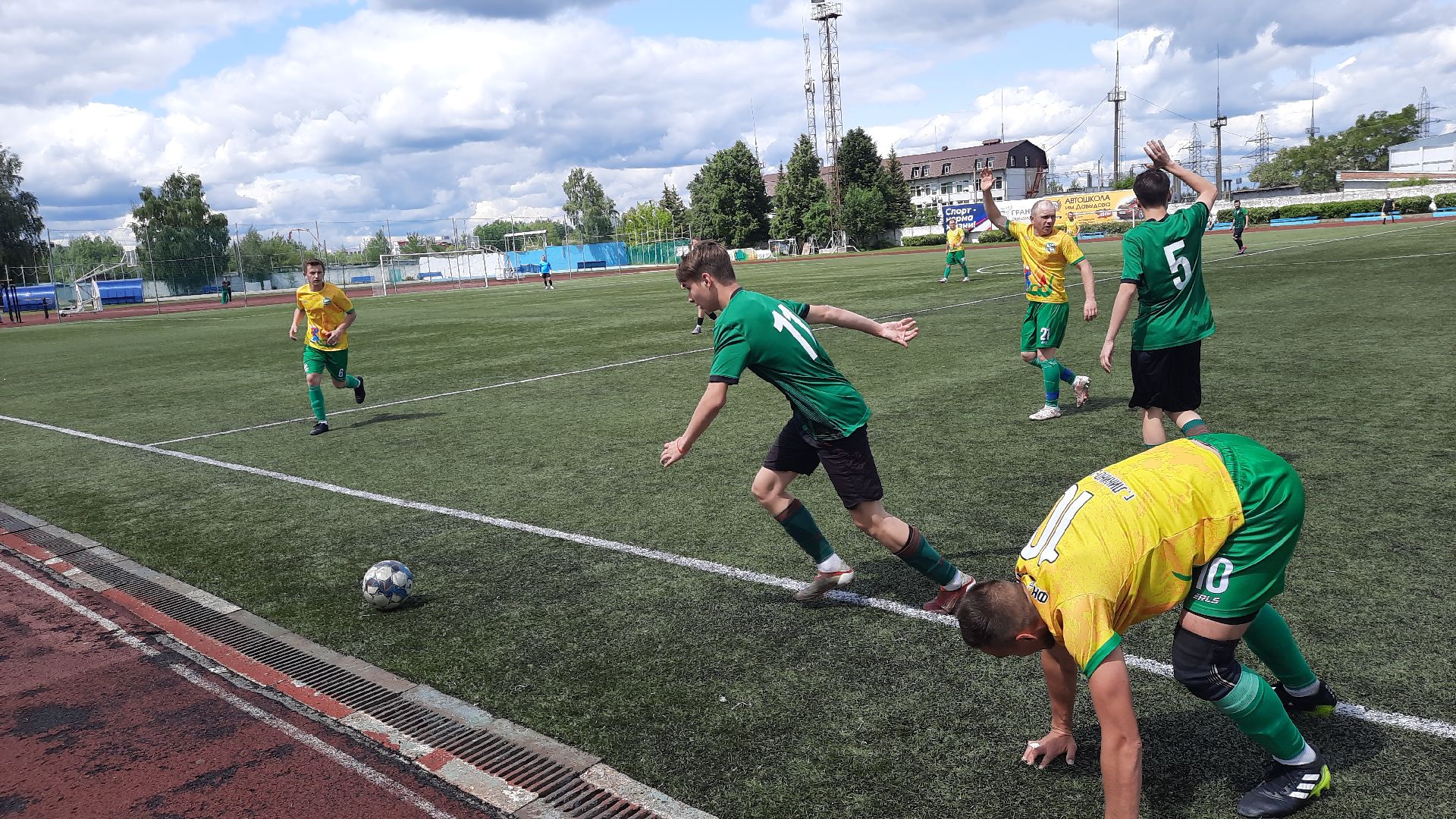 Шатура, спорт, футбол, Энергия, стадион, Данила-Мастер, НеоФарм