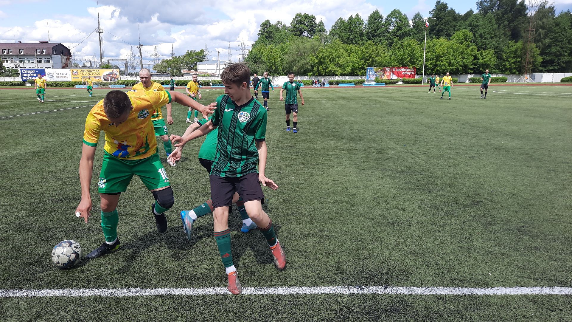 Шатура, спорт, футбол, Энергия, стадион, Данила-Мастер, НеоФарм