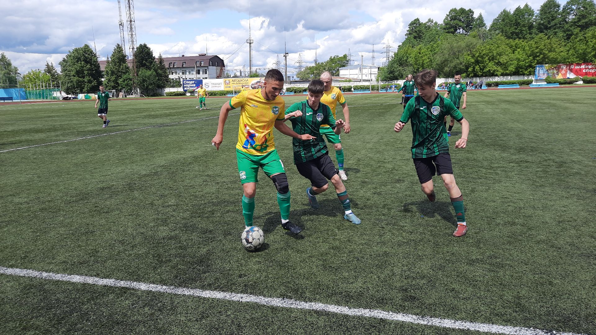 Шатура, спорт, футбол, Энергия, стадион, Данила-Мастер, НеоФарм