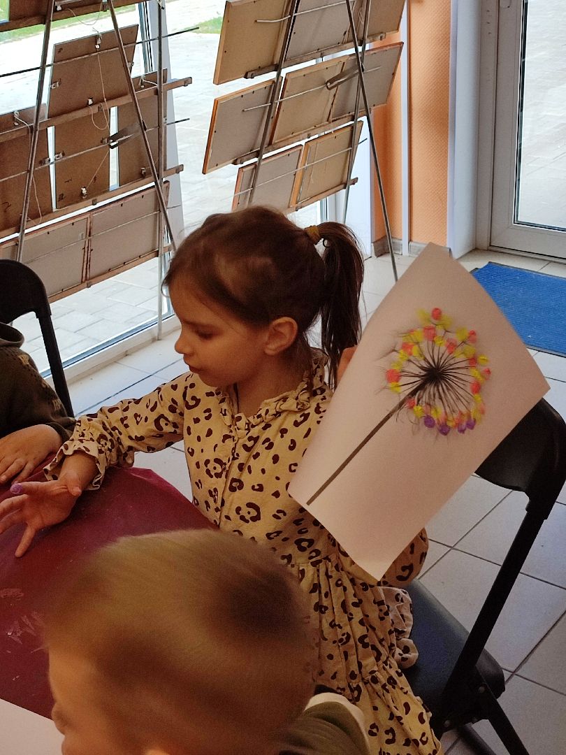 #мастеркласс, #талдом, #паркпобеды, #рисование, #пальчиковыекраски, #одуванчики