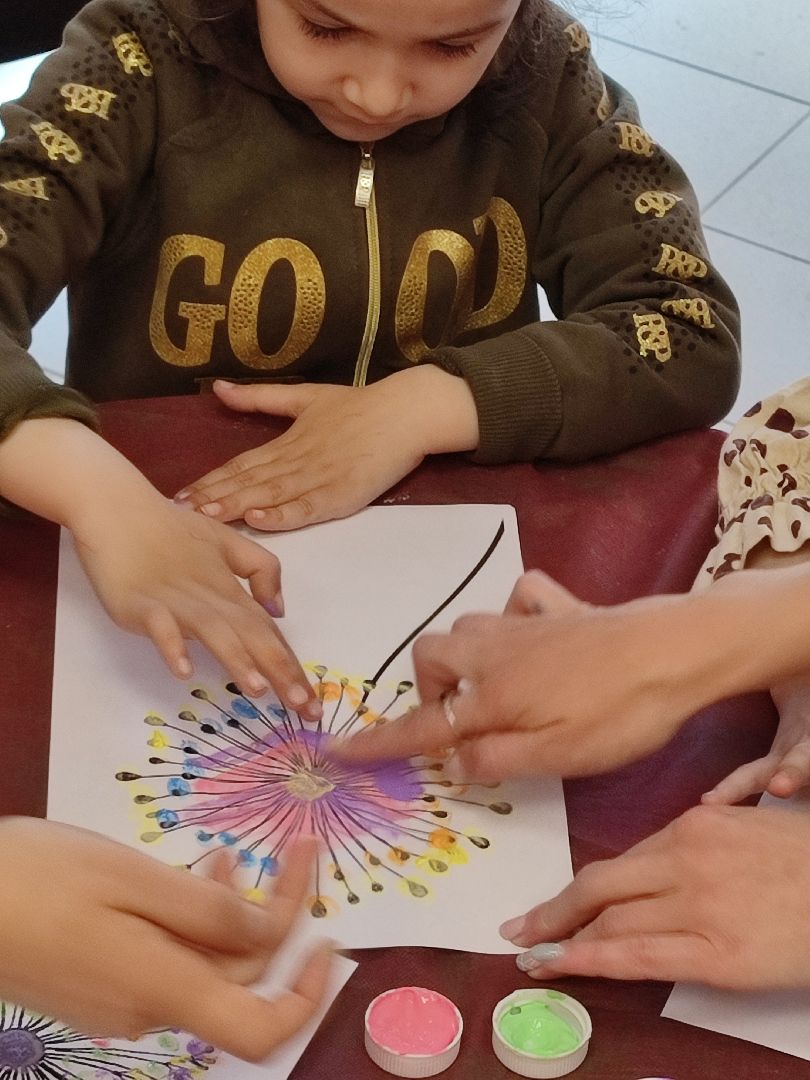 #мастеркласс, #талдом, #паркпобеды, #рисование, #пальчиковыекраски, #одуванчики