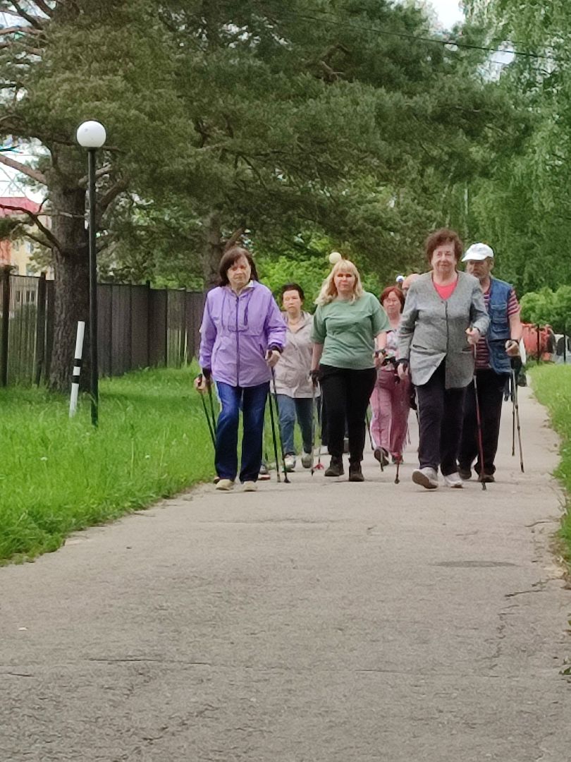 #активноедолголетие, #скандинавскаяходьба, #вместевеселошагать, #паркпобеды, #талдом