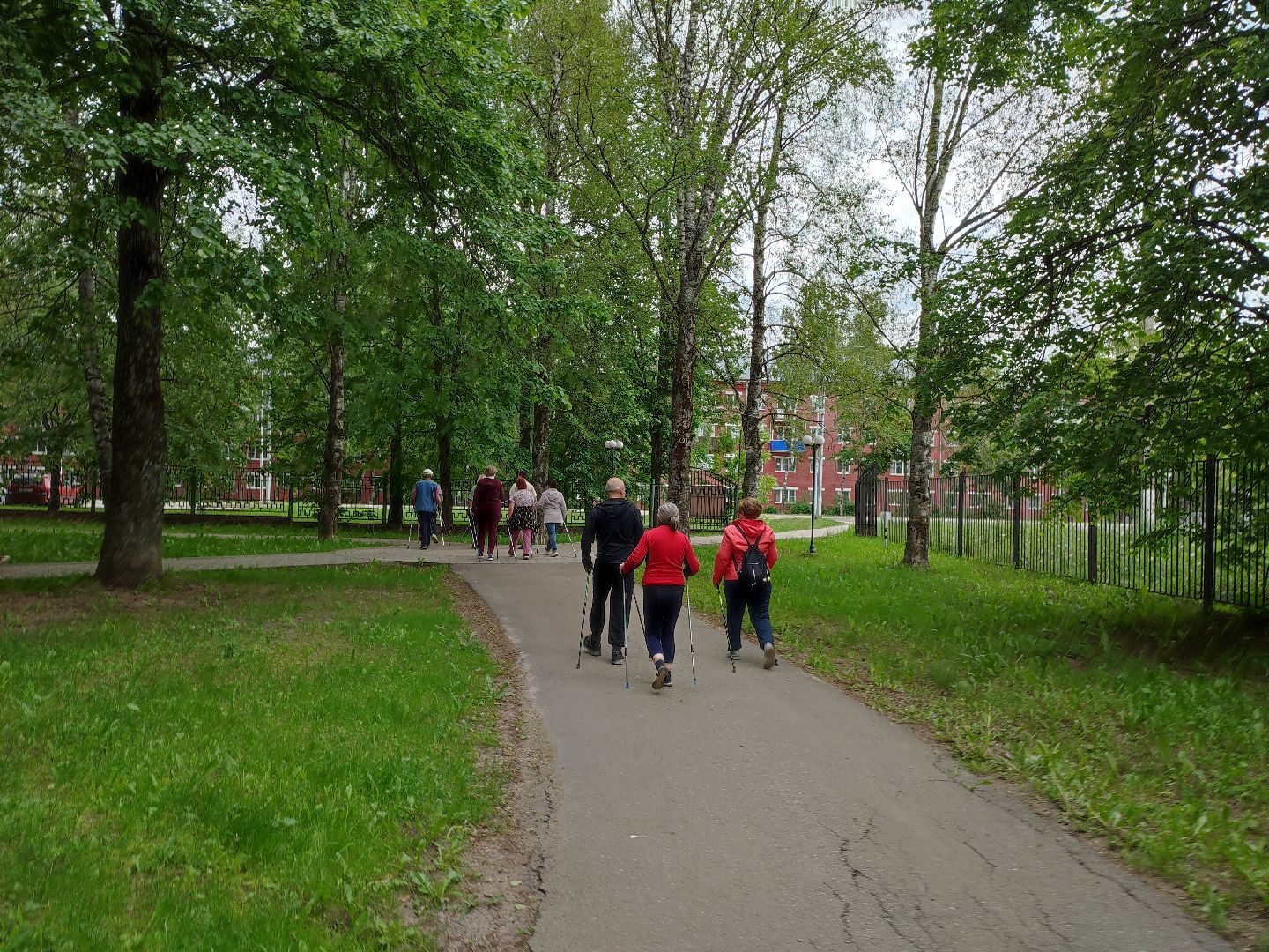 #активноедолголетие, #скандинавскаяходьба, #вместевеселошагать, #паркпобеды, #талдом