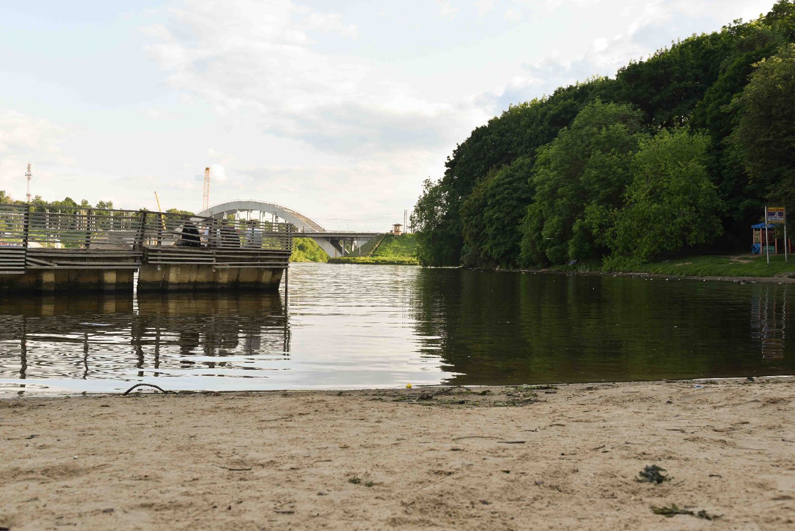 Химки, пляж, загар