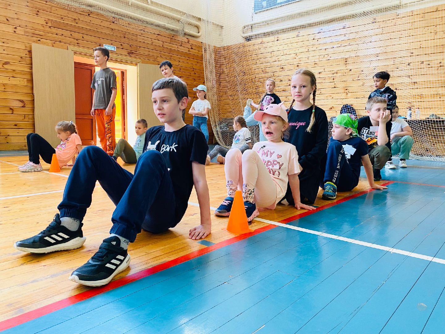 Домодедово, лагерь, спортзал, школа, лето, дети, каникулы