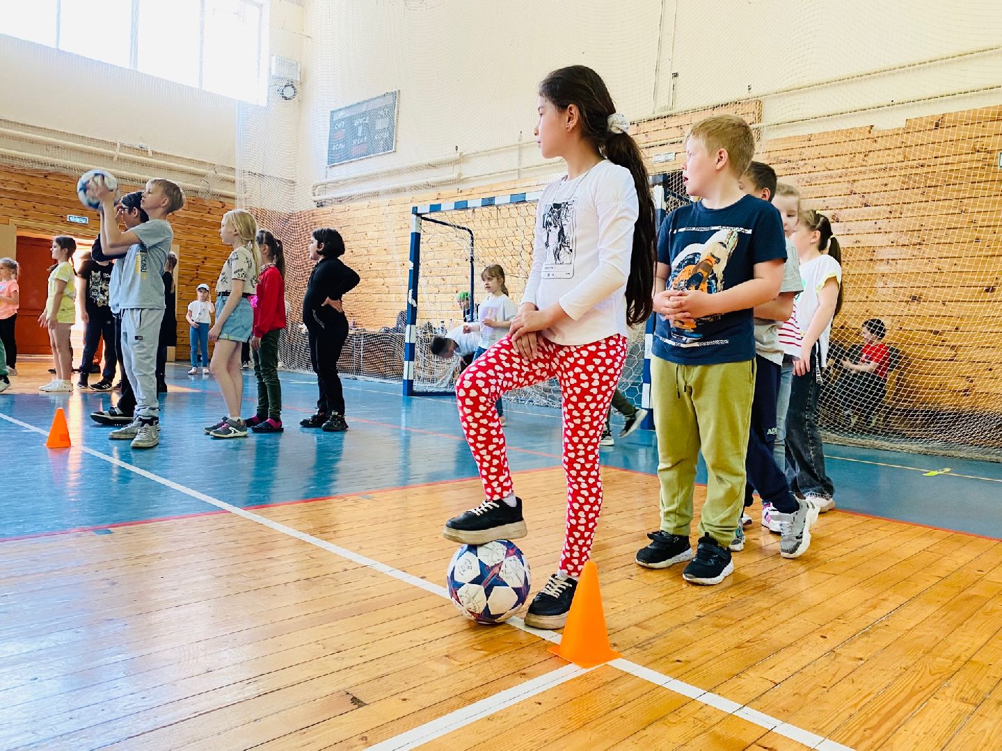 Домодедово, лагерь, спортзал, школа, лето, дети, каникулы