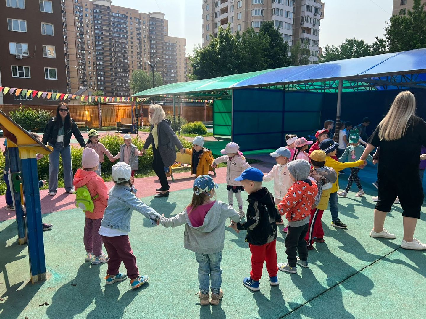 Реутов, образование, лето, объединение групп, дети, праздник