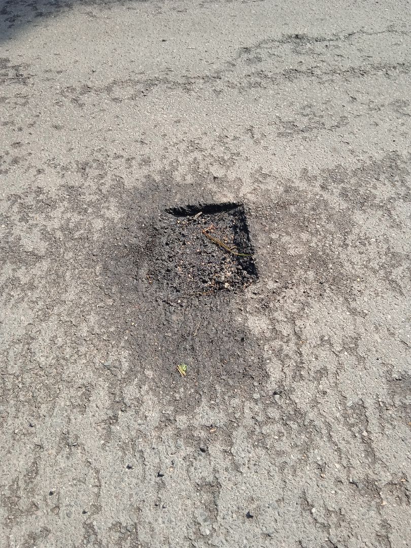 ремонт, ямочный, дороги, Строительная, улица