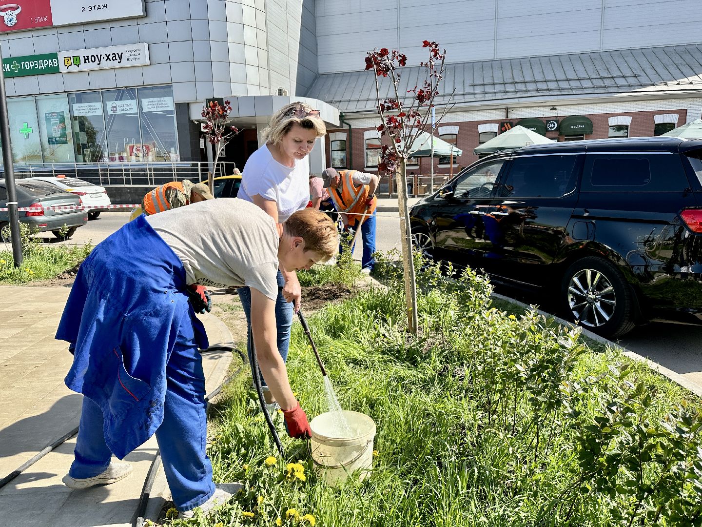 Клин, благоустройство, перемены, общественные пространства